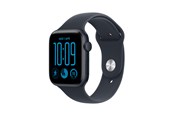 Smartklokke, Smartwatch & Sportsklokke - Apple Watch SE 3 GPS 44mm Midnight Aluminium Case with Navy Blue Sport Band - M/L - MJL94QN/A