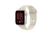Smartklokke, Smartwatch & Sportsklokke - Apple Watch SE 3 GPS + Cellular 40mm Starlight Aluminium Case with Sand Sport Band - M/L - MJLE4QN/A