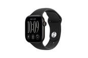 Smartklokke, Smartwatch & Sportsklokke - Apple Watch Series 12 GPS + Cellular 42mm Black Aluminium Case with Black Sport Band - S/M - MJG04QN/A