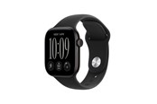 Smartklokke, Smartwatch & Sportsklokke - Apple Watch Series 12 GPS + Cellular 42mm Black Aluminium Case with Black Sport Band - M/L - MJG14QN/A