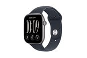 Smartklokke, Smartwatch & Sportsklokke - Apple Watch Series 12 GPS + Cellular 46mm Space Grey Aluminium Case with Navy Blue Sport Band - M/L - MJG74QN/A