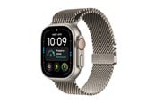 Smartklokke, Smartwatch & Sportsklokke - Apple Watch Ultra 4 GPS + Cellular 49mm Natural Titanium Case with Natural Titanium Milanese Loop - S - MJA84DH/A