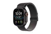 Smartklokke, Smartwatch & Sportsklokke - Apple Watch Ultra 4 GPS + Cellular 49mm Black Titanium Case with Black Titanium Milanese Loop - M - MJAV4DH/A