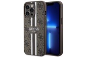 Mobil - Deksel og etui - GUESS GUHMP13XP4RPSW iPhone 13 Pro Max 6.7" brown/brown hardcase 4G Printed Stripes MagSafe - 3666339119768