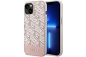Mobil - Deksel og etui - GUESS GUHMP14MHGCFSEP iPhone 14 Plus 6.7" pink/pink hard case GCube Stripes MagSafe - 3666339112516
