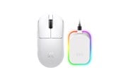 Mus - MCHOSE A7 V3 Ultra+ Lightweight Wireless - Gaming mus - Optisk - 6 knapper - Hvit - HW-A7V3-19