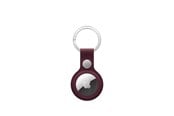 Mobil - Andre tilbehør - Apple AirTag FineWoven Key Ring – Burgundy - MKG04ZM/A
