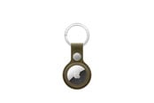 Mobil - Andre tilbehør - Apple AirTag FineWoven Key Ring – Dark Olive - MKG24ZM/A
