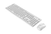 Tastatur - Logitech MK295 Silent - keyboard and mouse set - French - off white Input Device - Tastatur & Mussett - Fransk - Hvit - 920-009820