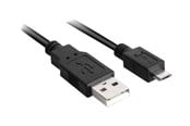 USB - Sharkoon - USB cable - USB to Micro-USB Type B - 3 m - 4044951015504