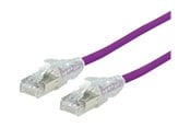 Nettverkskabel - SECOMP Dätwyler patch cable - 5 m - purple - Purpur - 5m - 21.05.0556