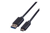USB - Roline - USB-C cable - USB Type A to USB-C - 1 m - 11.02.9011
