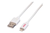 USB - Roline Lightning cable - Lightning / USB - 1.8 m - 11.02.8322