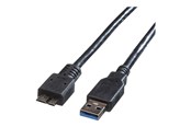 USB - Roline - USB cable - Micro-USB Type B to USB Type A - 3 m - 11.02.8877
