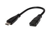 USB - Roline - USB-C extension cable - USB-C to USB-C - 15 cm - 11.02.9015