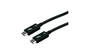 FireWire-/ThunderBolt-kabel - Roline - Thunderbolt cable - USB-C to USB-C - 80 cm - 11.02.9044