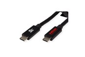 USB - Roline - USB-C cable - USB-C to USB-C - 2 m - 11.02.9087