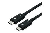 FireWire-/ThunderBolt-kabel - Roline - Thunderbolt cable - USB-C to USB-C - 1 m - 11.02.9112