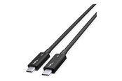 FireWire-/ThunderBolt-kabel - Roline - Thunderbolt cable - USB-C to USB-C - 50 cm - 11.02.9110