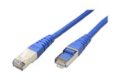 Nettverkskabel - Roline patch cable - 10 m - blue - Blå - 10m - 21.15.1384-40