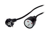 Strømkabel (ekstern) - Roline VALUE - power extension cable - French / UTE to French / UTE - 5 m - 19.99.1171