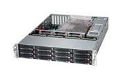Kabinett - Supermicro SC826 BAC12-R1K23LPB - Kabinett - Server (Rack) - Svart - CSE-826BAC12-R1K23LPB