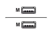 USB - Alcasa electronik Good Connections - USB cable - USB to USB - 50 cm - 2212-AA05