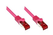 Nettverkskabel - Alcasa electronik Good Connections RNS patch cable - 1 m - magenta - Purpur - 8060-010M