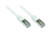 Nettverkskabel - Alcasa electronik ALCASA Elektronik patch cable - 7.5 m - white - Hvit - 8070-075W