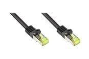 Nettverkskabel - Alcasa electronik Good Connections patch cable - 7.5 m - black - Svart - 8070R-075S