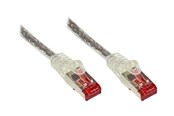 Nettverkskabel - Alcasa electronik Good Connections RNS patch cable - 50 cm - transparent - Transparent - 8060-005T