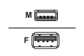 USB - Alcasa electronik Good Connections - USB extension cable - USB to USB - 5 m - 2511-5TQ