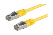 Nettverkskabel - Roline VALUE patch cable - 10 m - yellow - Gul - 10m - 21.99.1382