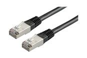 Nettverkskabel - Roline VALUE patch cable - 10 m - black - Svart - 10m - 21.99.1385