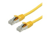 Nettverkskabel - Roline VALUE patch cable - 10 m - yellow - Gul - 21.99.1282