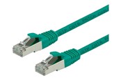 Nettverkskabel - Roline VALUE patch cable - 10 m - green - Grønn - 21.99.1283