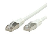 Nettverkskabel - Roline VALUE patch cable - 10 m - white - Hvit - 10m - 21.99.1386