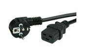 Strømkabel (intern) - Roline VALUE - power cable - power CEE 7/7 to IEC 60320 C19 - 2 m - 19.99.1552