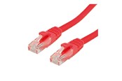 Nettverkskabel - Roline VALUE patch cable - 10 m - red RAL 3000 - Rød - 21.99.1427