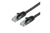 Nettverkskabel - Roline VALUE patch cable - 20 m - black RAL 9011 - Svart - 21.99.1469