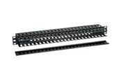 Tilbehør - Roline VALUE rack cable management panel with duct - 1U - 19" - 26.99.0321