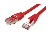 Nettverkskabel - Roline VALUE patch cable - 10 m - red - Rød - 21.99.1281