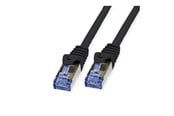 Nettverkskabel - Roline VALUE patch cable - 20 m - black - Svart - 21.99.0720