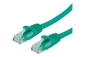 Nettverkskabel - Roline VALUE patch cable - 10 m - green RAL 6016 - Grønn - 21.99.1447
