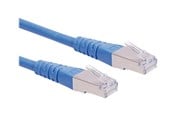 Nettverkskabel - Roline patch cable - 15 m - blue - Blå - 15m - 21.15.1394