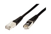 Nettverkskabel - Roline patch cable - 7 m - black - Svart - 7m - 21.15.1375