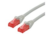 Nettverkskabel - Roline patch cable - 20 m - grey - Grå - 21.15.2509