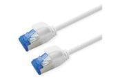 Nettverkskabel - Roline patch cable - 1 m - white RAL 9003 - Hvit - 21.15.4361