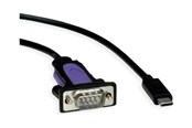 USB - Roline - USB-C / serial cable - 24 pin USB-C to RS-232 - 1.8 m - 12.02.1170