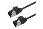 Nettverkskabel - Roline patch cable - 1.5 m - pantone 3C black - Svart - 21.15.3454